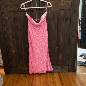All in Favor Pink Floral Chemise